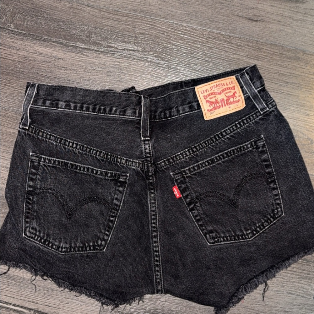 Levi's Women's Dark Denim Jean Shorts